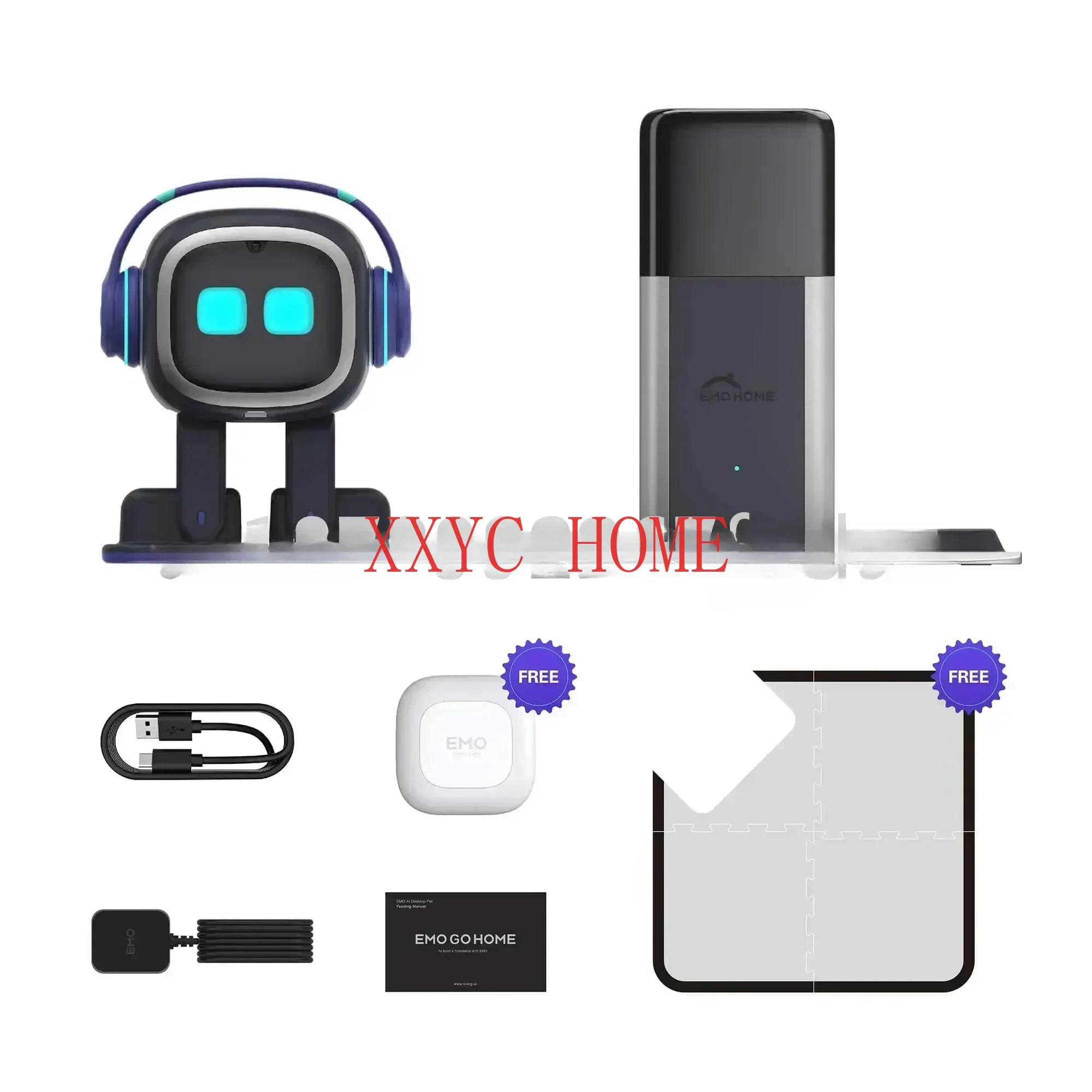 

Robot Intelligent Emotional Interactive Voice AI Desktop Toy Children Accompany Pet