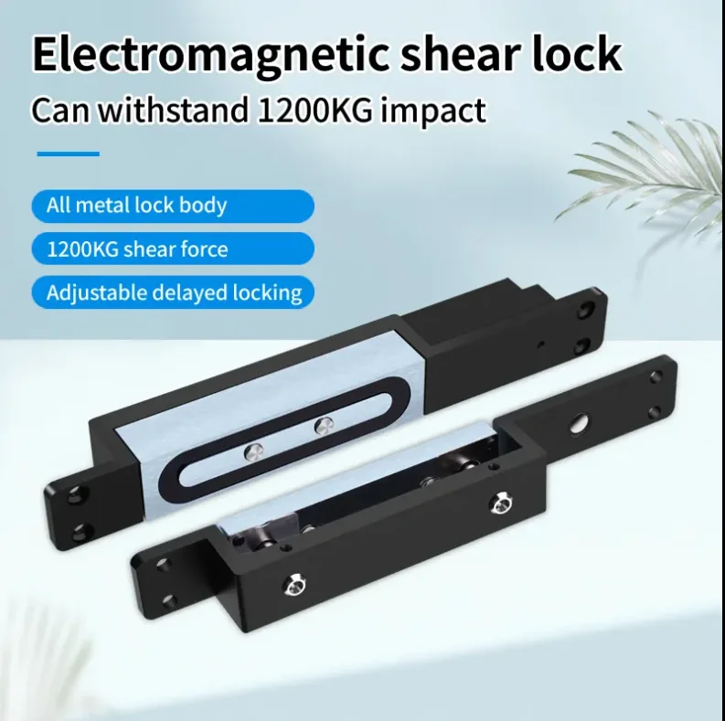 1200 KG Force Waterproof and Explosion-Proof Shear Electric Magnetic Bolt Lock for Heavy Duty Door