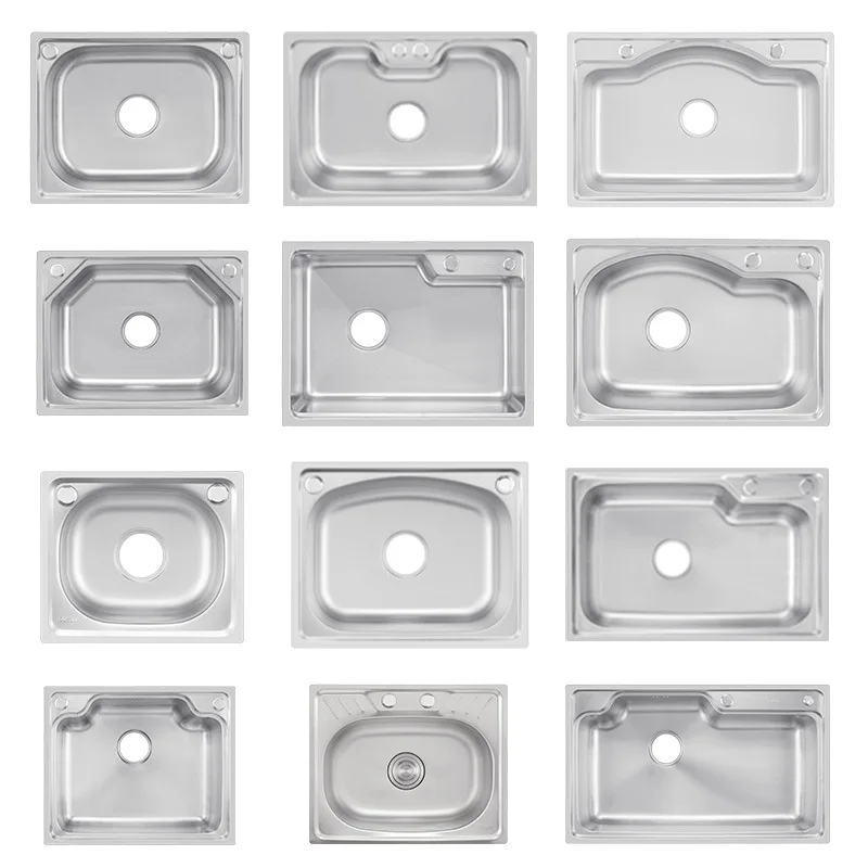 Sink Dishwashing Sink Stamping Integrated Molding Single