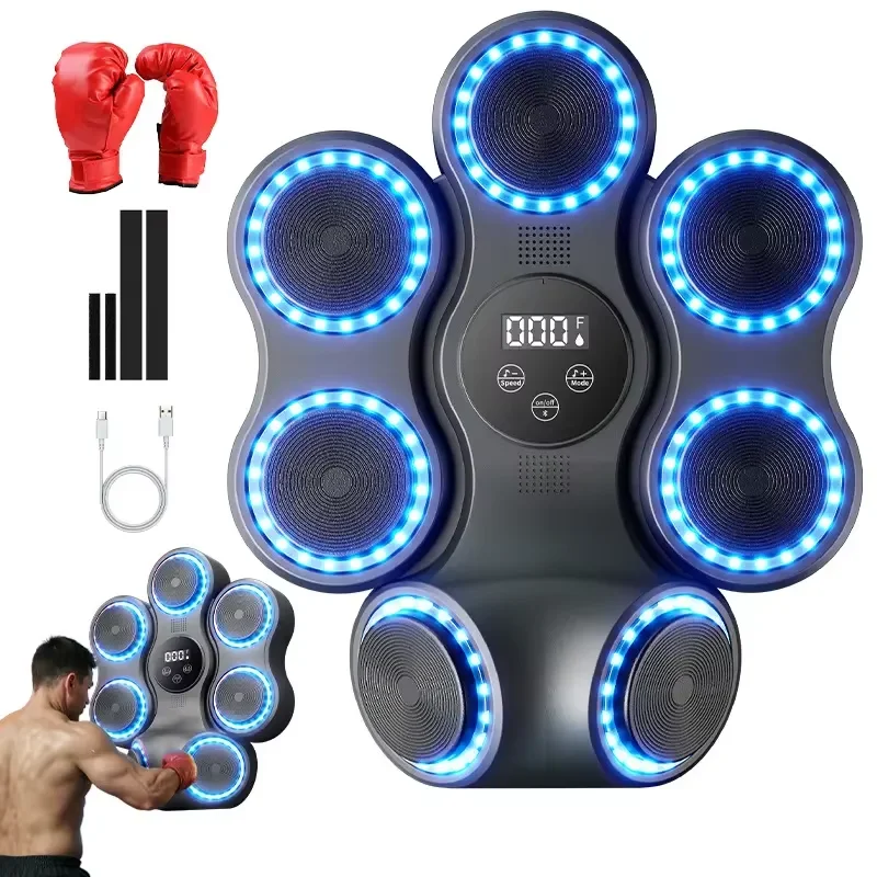 Smart Bluetooth Music Wall Mounted Boxing Target Music Boxing Machine