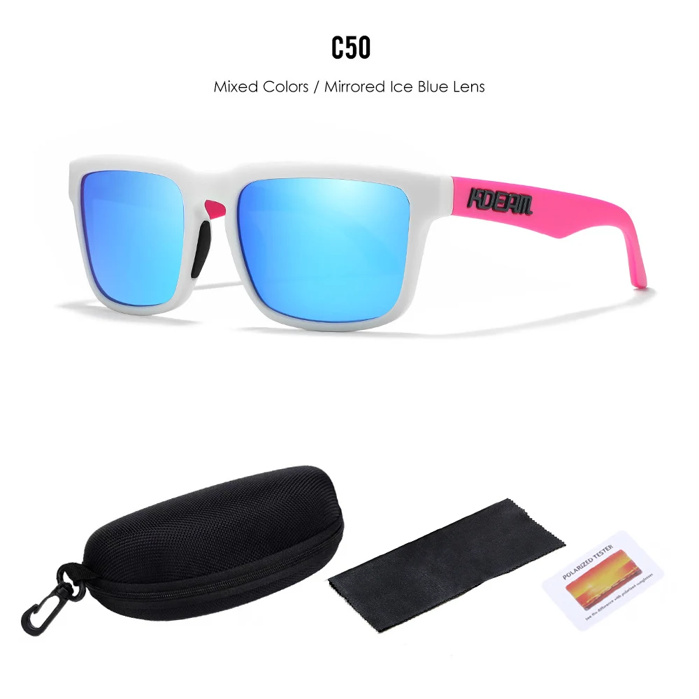 2025 neue Kdeam Original Marke Design Polarisierte Sonnenbrille für Frauen Männer Mode Unisex Trendy Outdoor Brillen Für Paar 10