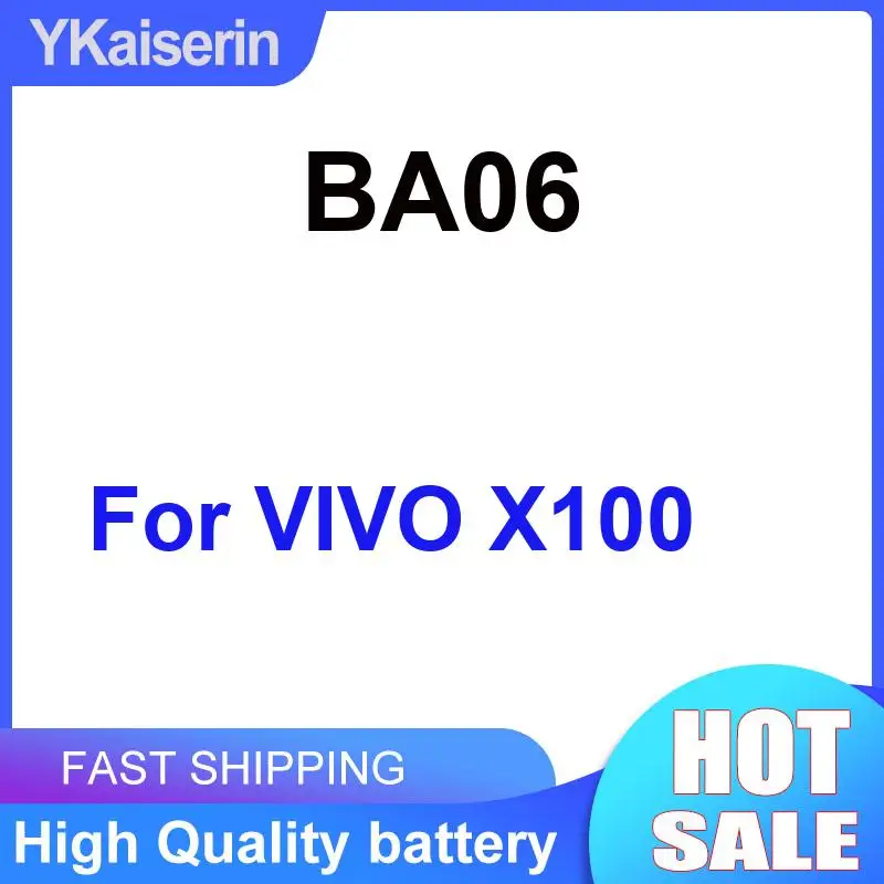 BA06 For Vivo X100 Mobile Phone Battery Long Lasting 2500Mah High-Capacity