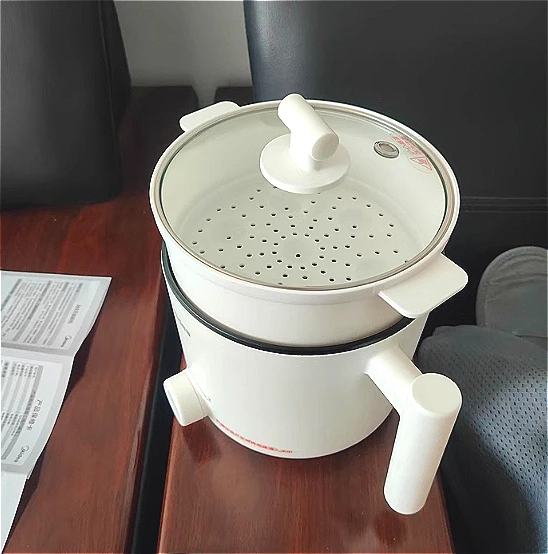 

household Dormitory Electric Cooker Small Electric Cooker Steaming And Stewing One Person Electric Hot Pot Multifunctional