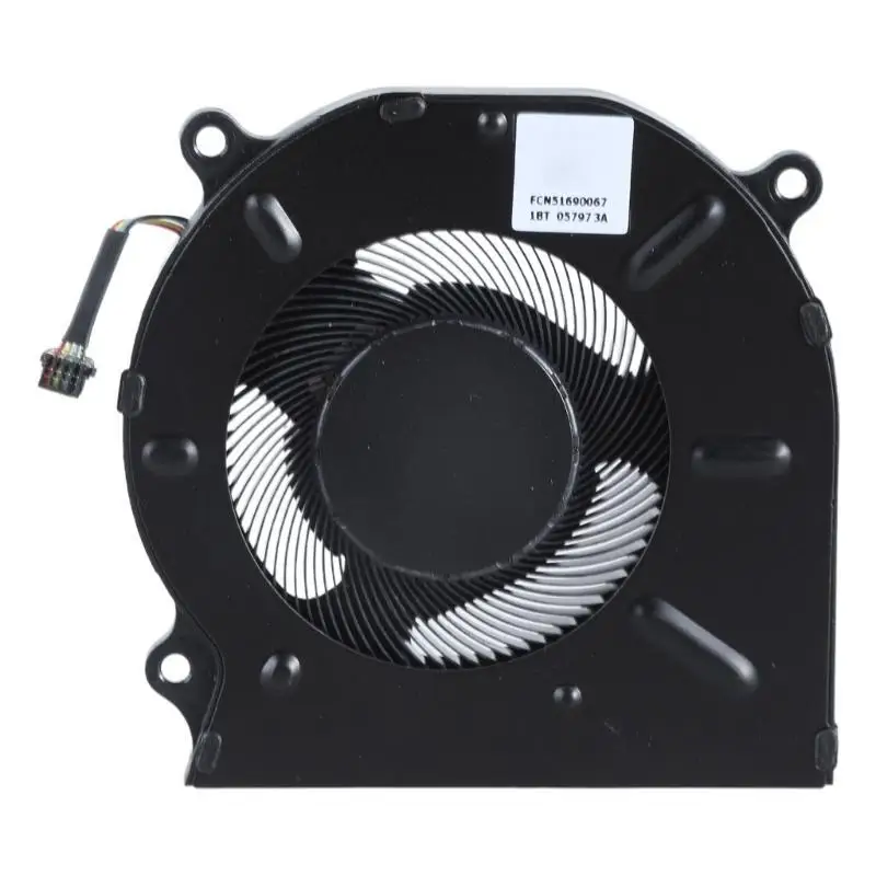 Ventilateur refroidissement CPU GPU pour ordinateur portable 652F, radiateur 5V 4 broches pour MateBook 14s HKD-W56
