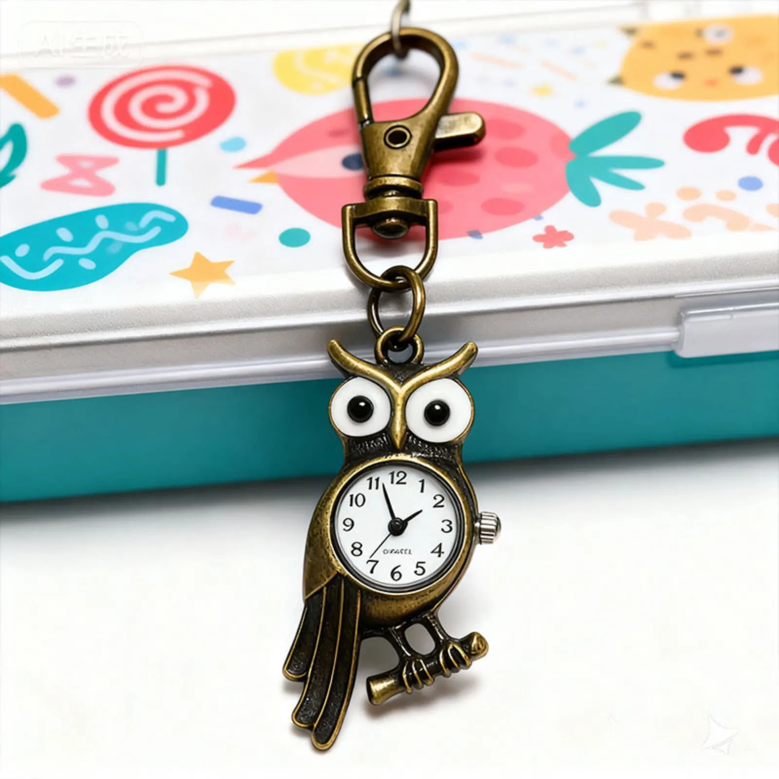 Vintage Design Pocket Watch Quartz Watch Quartz Movement Steampunk Key Rings Pocketwatch Keychain Watch Gift Collection