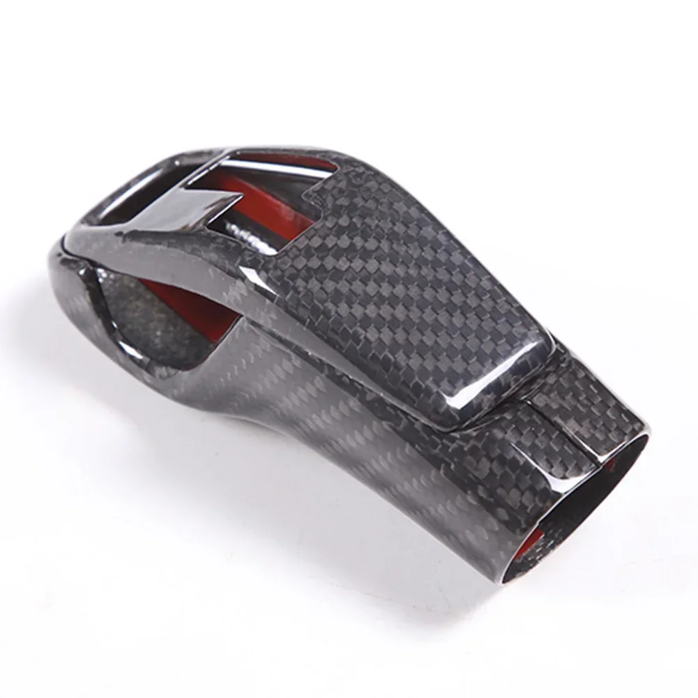 

Enhance Your Car's Interior with Real Carbon Fiber Gear Shift Knob Trim Cover for Toyota For Supra A90 2019 22