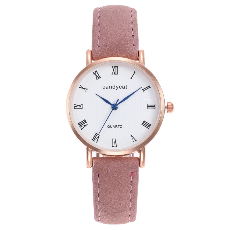 

luxury Brand Fashion Ladies Watches Leather Female Quartz Watch Women Thin Casual Strap Watch Reloj Mujer Marble Dial clock