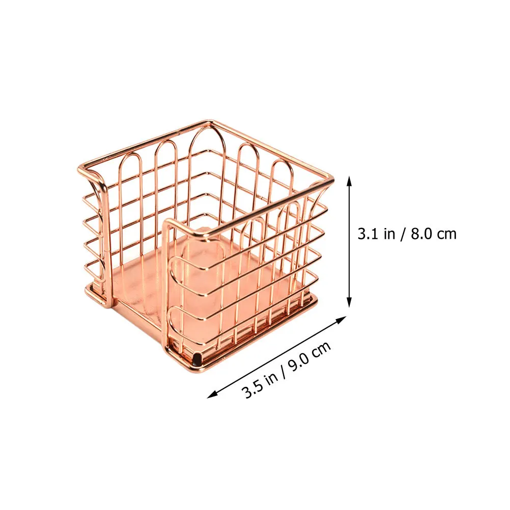 1 قطعة حامل قلم إبداعي صندوق بطاقات الاسم ارتفع الذهب الحديد منظم سطح المكتب لمكتب المنزل صندوق تخزين معدني المنزلية العملية