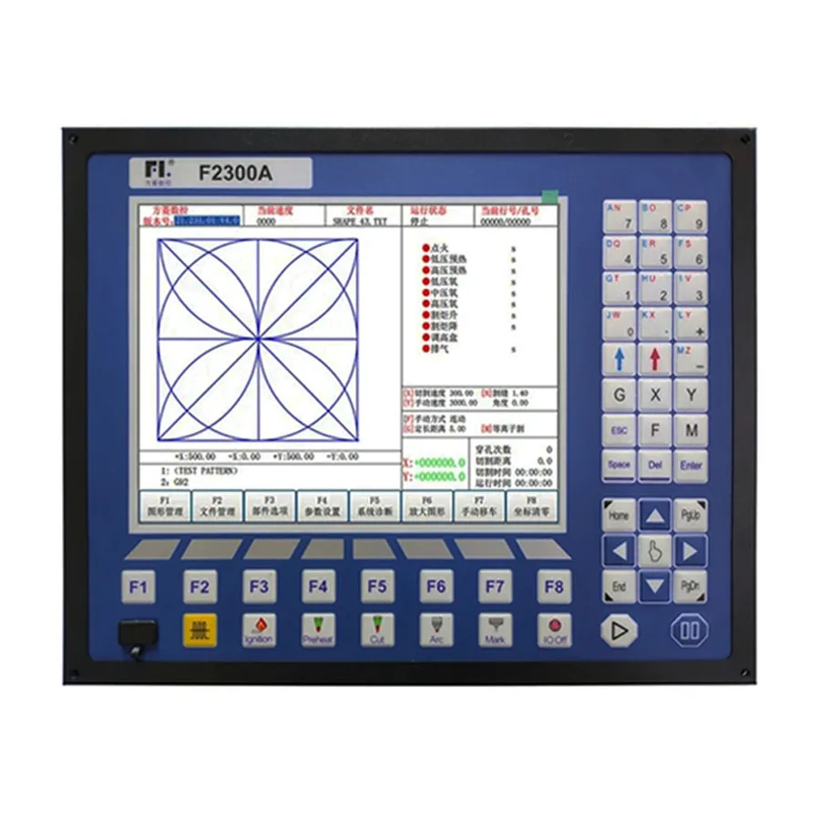 Plazma regulátor fangling FLMC-F2300A CNC systém CNC plamen plazma řezací stroj aparatura souprava