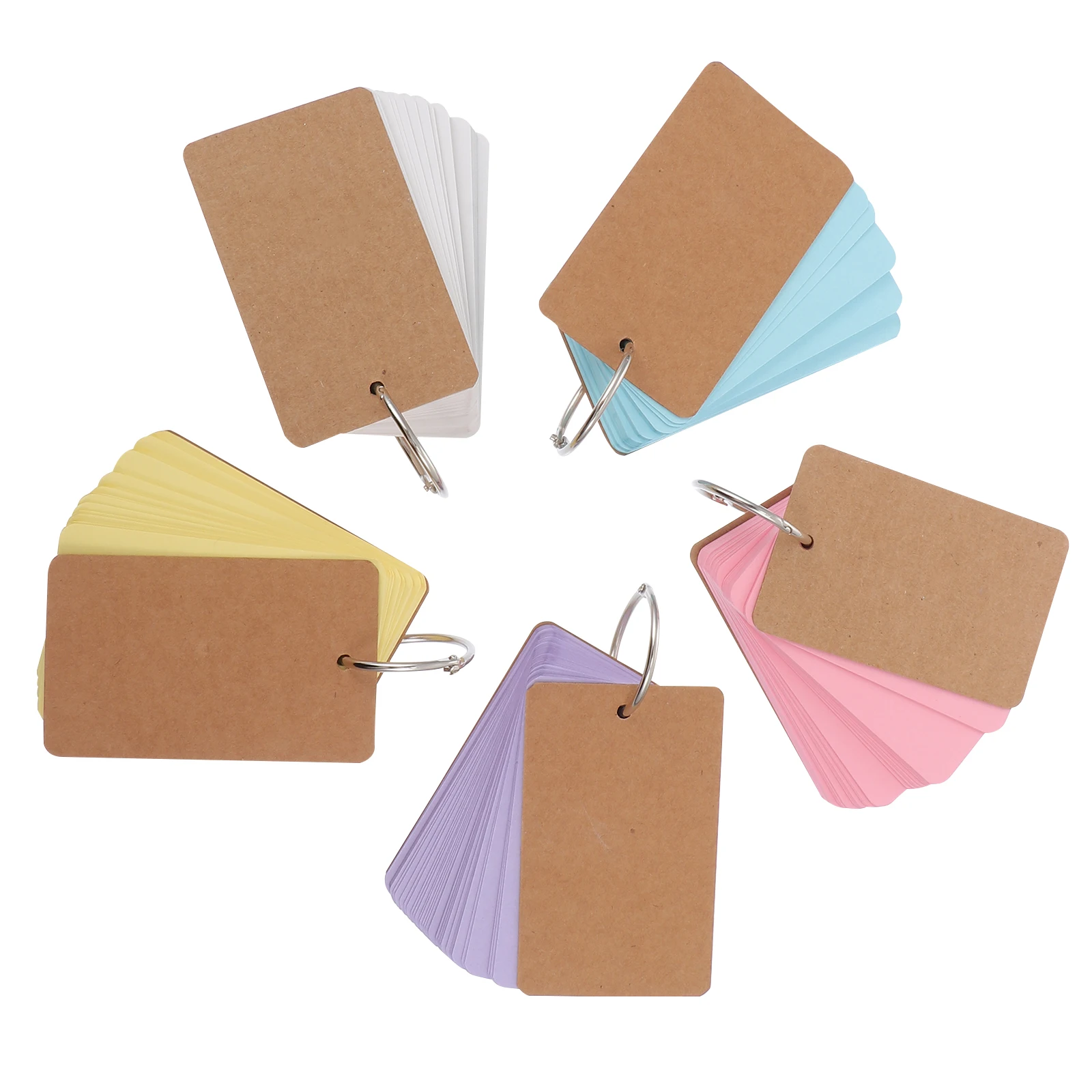 

5pcs Handwritten Reusable Thick Note Memo Word Smooth Writing Note Graffiti Message Cards Word Cards
