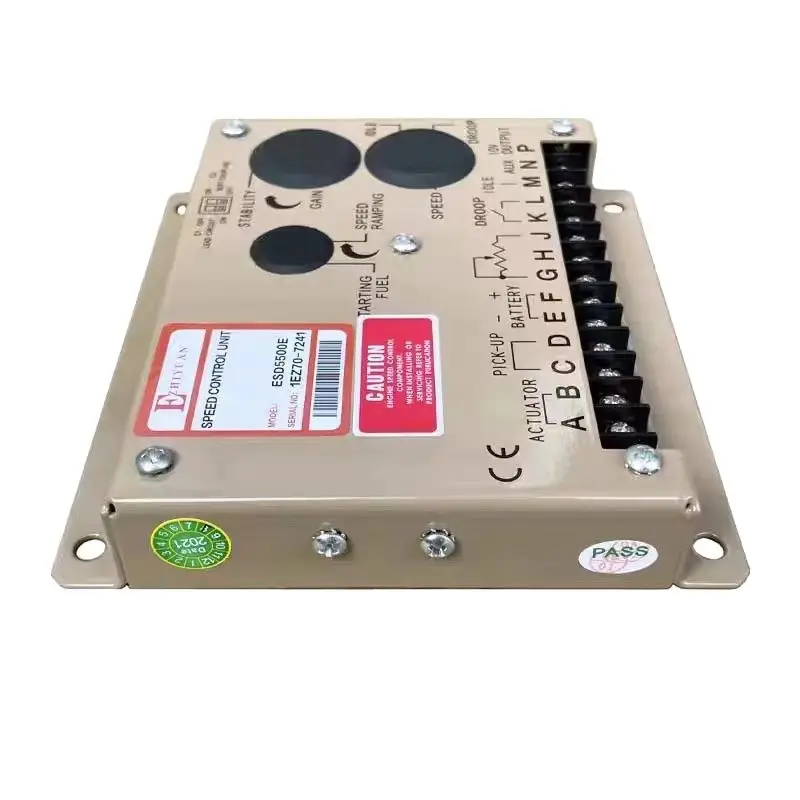 Factory Supply ESD5500E Diesel Generator Governor Speed Controller Engine Actuator Magnetic Speed Sensor DC Motor Control Board