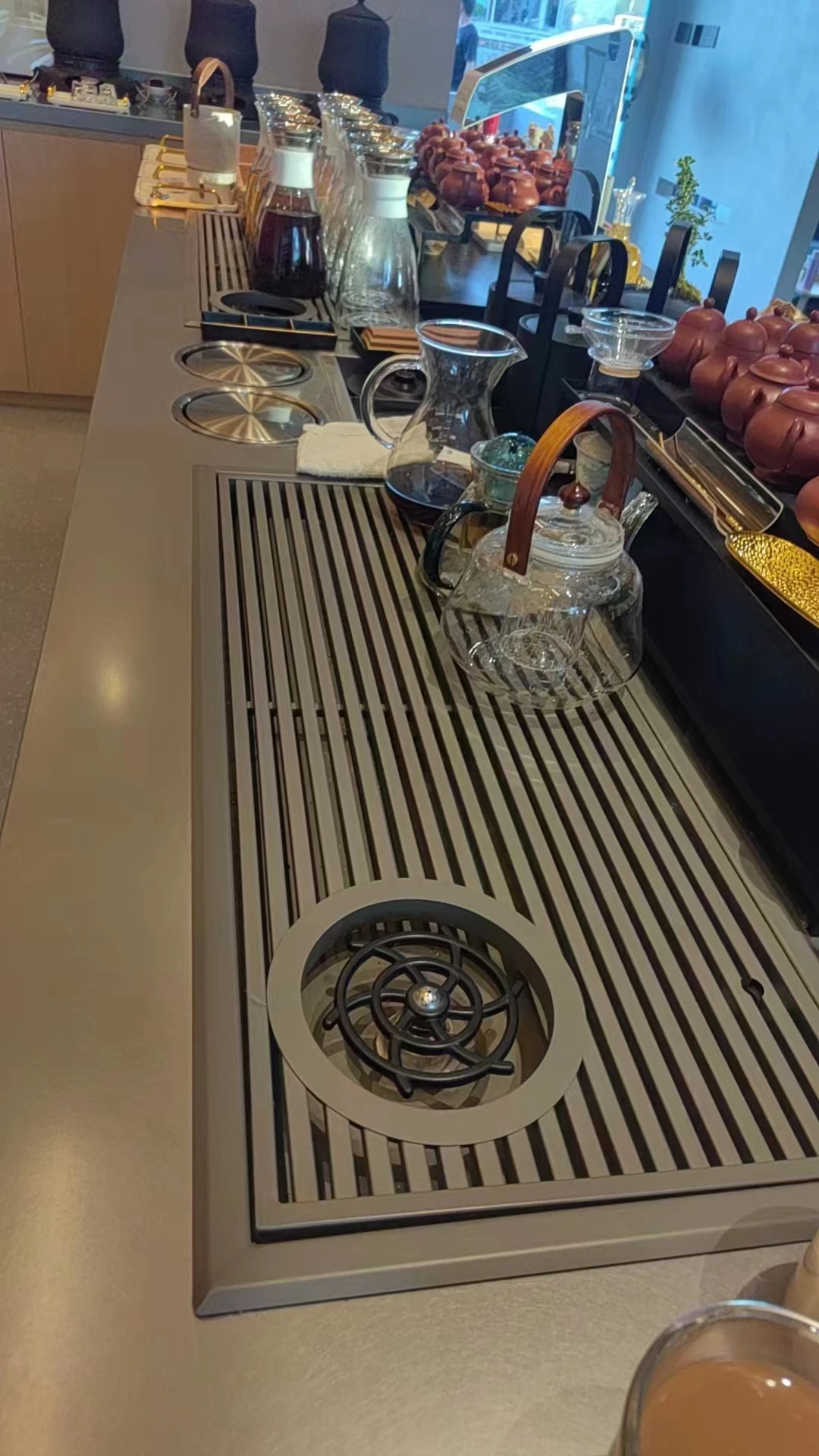 Stainless Steel Automatic Eco-Friendly Reusable Bar Accessory for Coffee Cup Washing Simple Design for Home Commercial Coffee