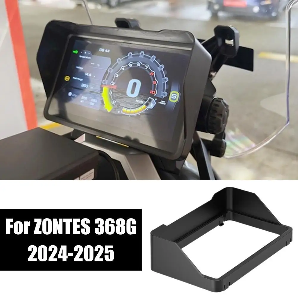 new For ZONTES 368G G368 368 G 2024 Motorcycle Dashboard Sunshade Guard Anti-Glare UV-Resistant Instrument Screen Cover