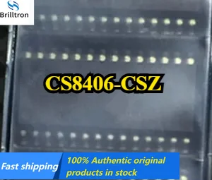 2-5PCS CS8406-CSZ CS8406 SOP-28 Original Products in Stock, Fast Shipping.