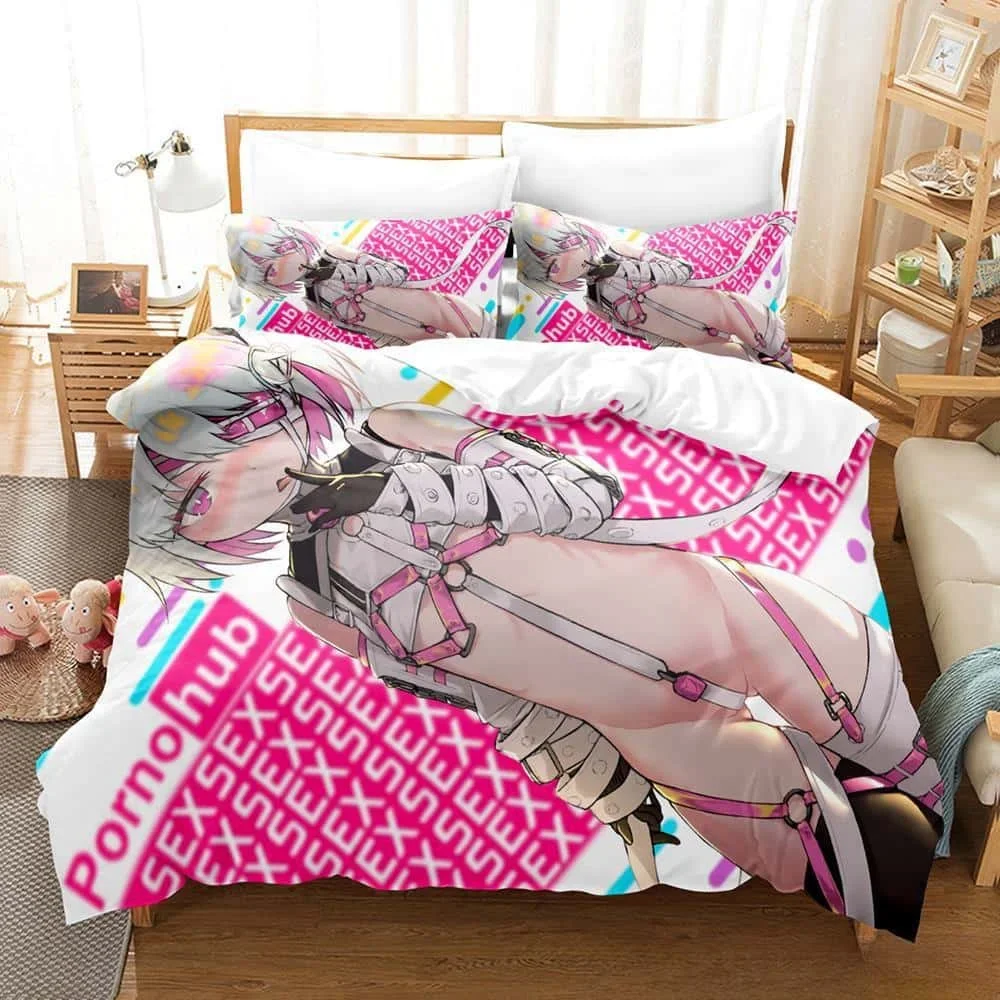 

3D Print Anime Dohna Dohna Bedding Set Single Twin Full Queen King Size Bed Set Adult Kid Bedroom Duvet cover Sets Home Textiles