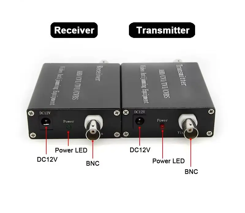 Coaxial HD-Video Anti-jamming Device AHD/CVI/TVI Camera Signal Amplifier Extender Filter Support Dahua, HK Cccam 3