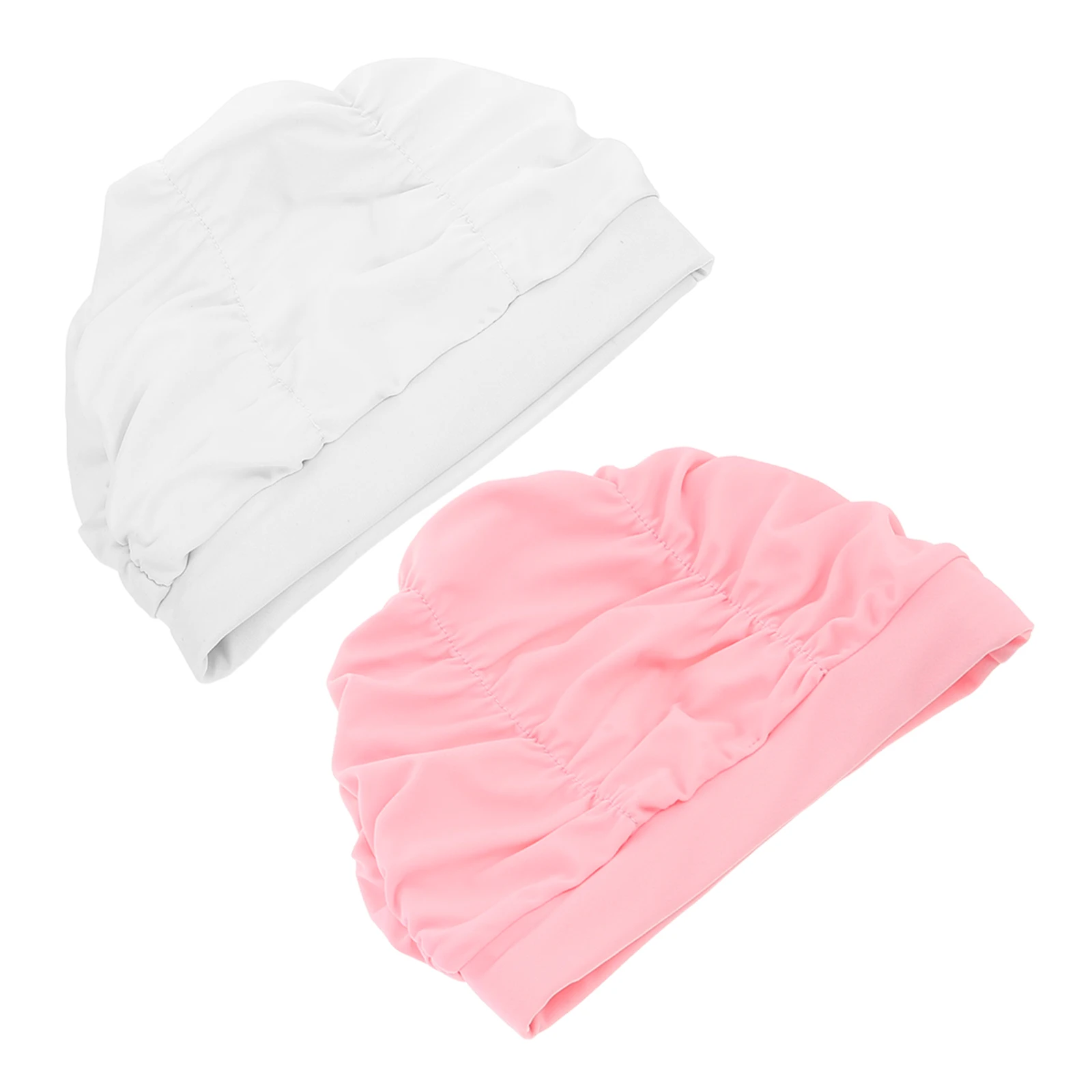 

Pleated Swimming for Women Ladies Hair Protection Swim Swim Hats For Women Hats Adult Quick Dry Large Capacity