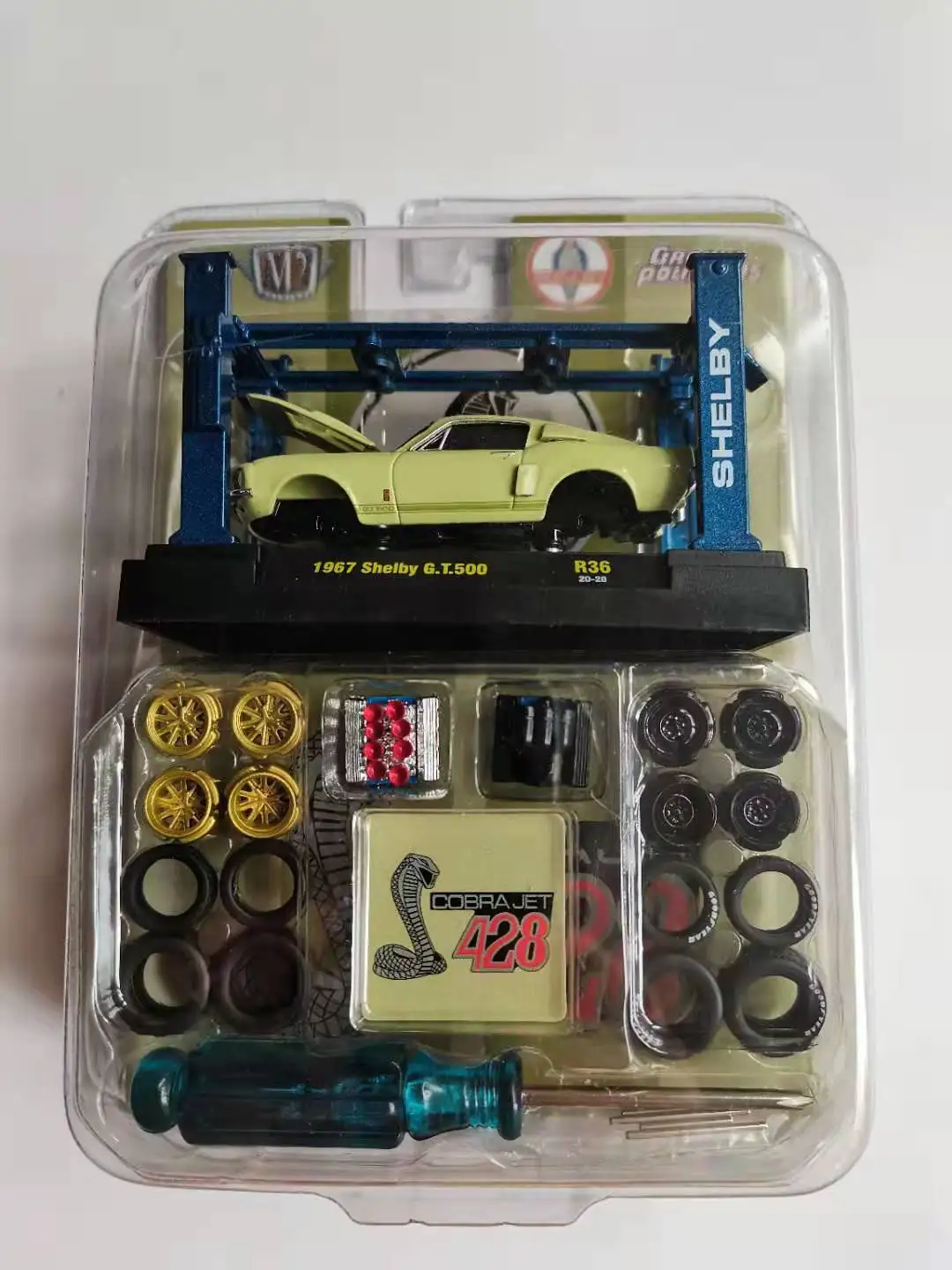 M2 machines 1:64 1967 Shelby GT500 mustang R36 gmc dodge van funny car Collector's edition alloy car model