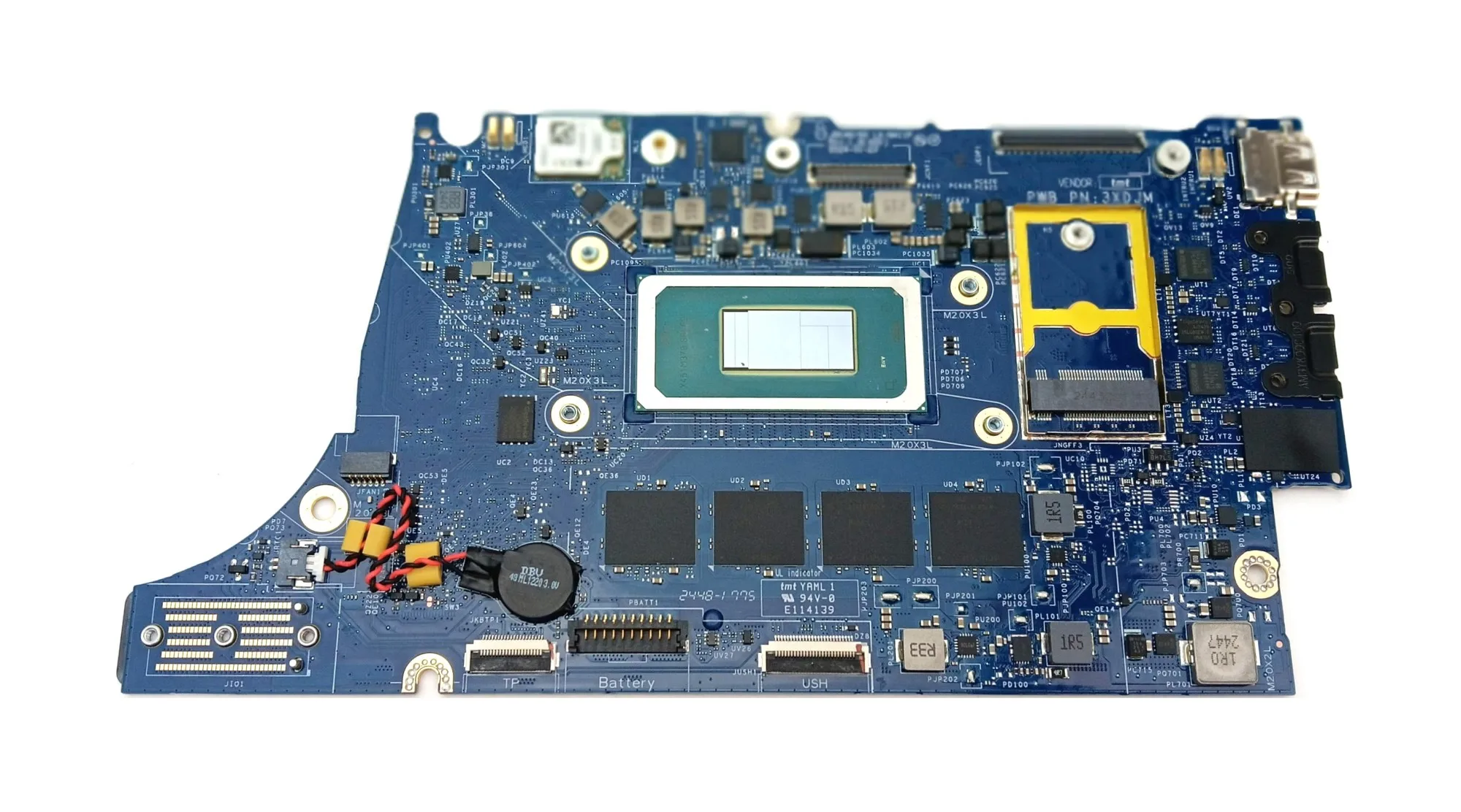

Dell V31NP Latitude 7450 Laptop Motherboard - Intel Ultra 7 165U CPU - Intel Arc Graphics - 16GB Dual-channel - Used-Like New