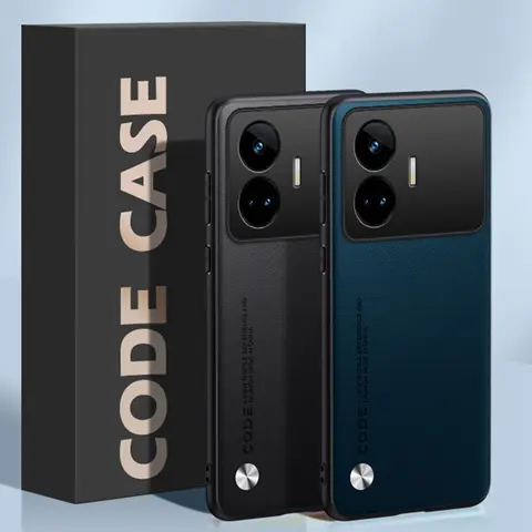 Étui de luxe en cuir PU pour Realme GT Neo 5 SE, coque arrière en Silicone antichoc, Protection complète, coque de téléphone pour Realme GT Neo5 SE