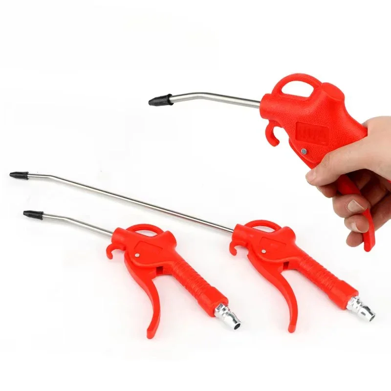 

Пневматический пистолет, воздуходувка с высоким расходом для компрессора с угловой изогнутой насадкой, короткий и длинный стиль