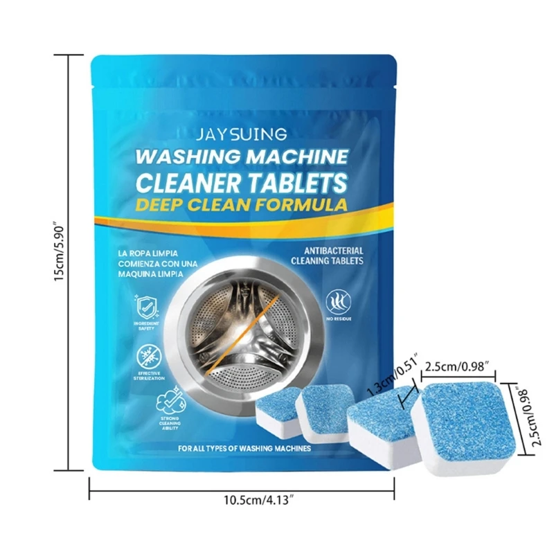 Deep Cleaning Washing Machine Tablets Effective Dirt and Odor Removal Multifunction Laundry Machine Sweeping Supplies