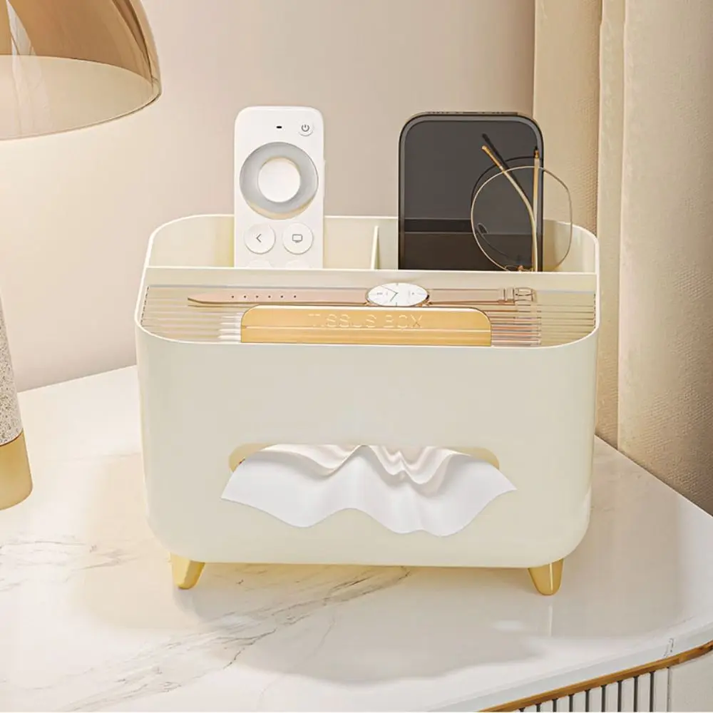 Multi-Function Storage Box Creative Tissue Box Bathroom Living Room Bedroom Draw Cartons remote control Place Boxes