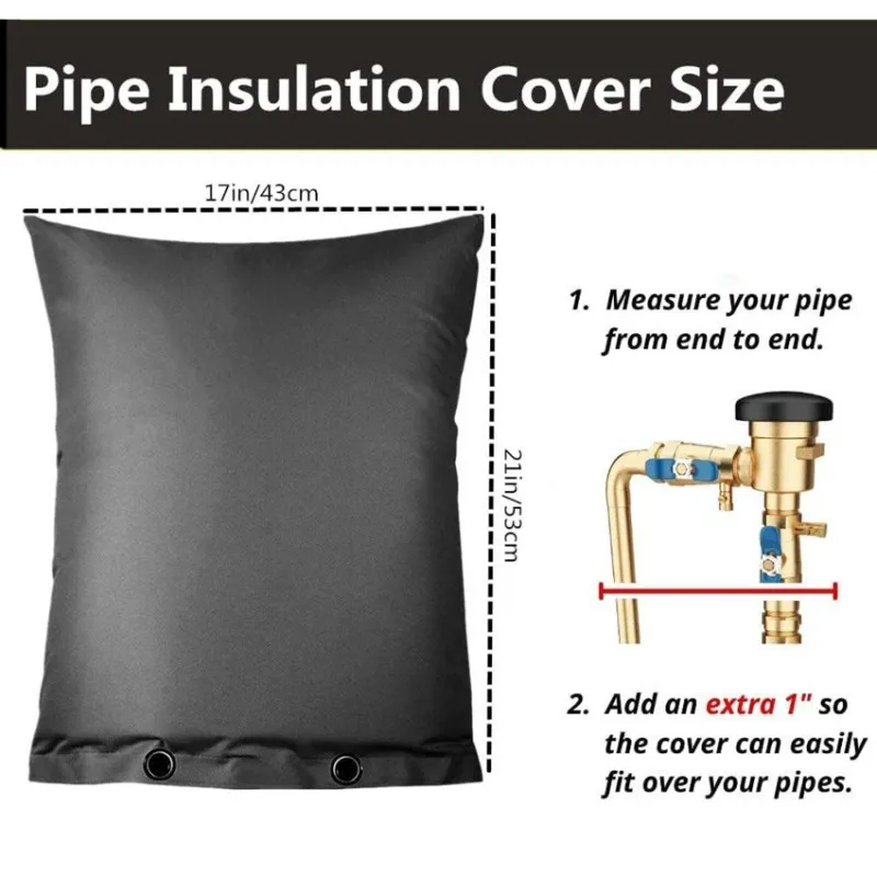ABVJ-Backflow Preventer Insulation Cover Water Pipe Insulation Sprinkler Cover For Outside Irrigation Back Flow Valve Winter