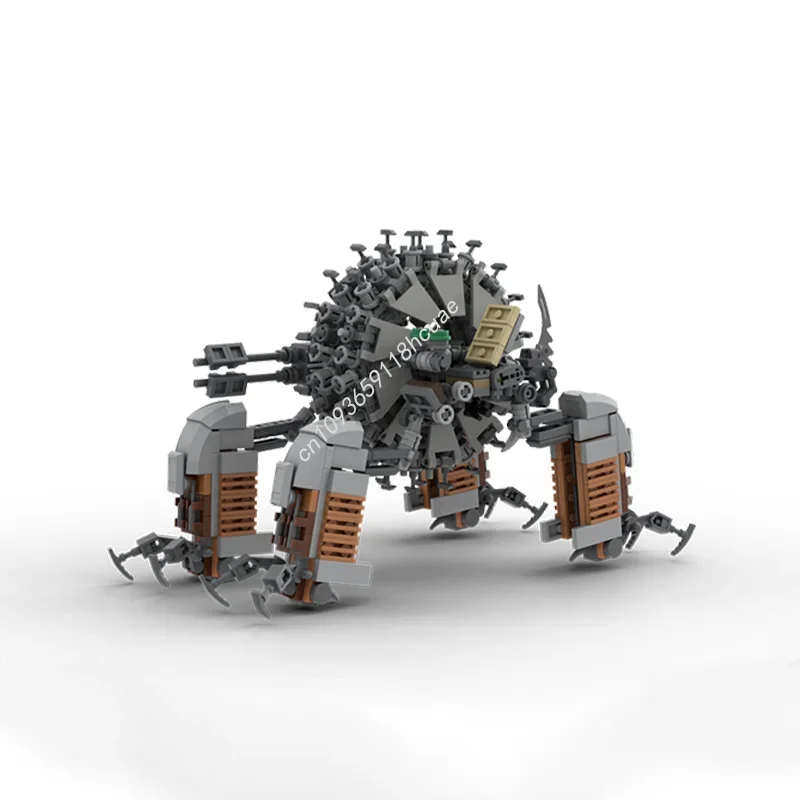 

572 детали MOC: Функциональный велосипед Гриевуса, модель Star, строительные блоки, DIY, рождественский подарок, развивающие кирпичики, игрушки для детей на день рождения