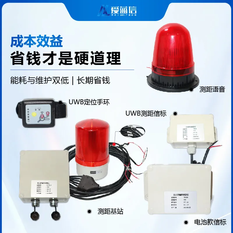 UWB Ranging Alarm Voice Base Station Ranging Positioning Development Board Module High-precision Indoor and Outdoor Base Station