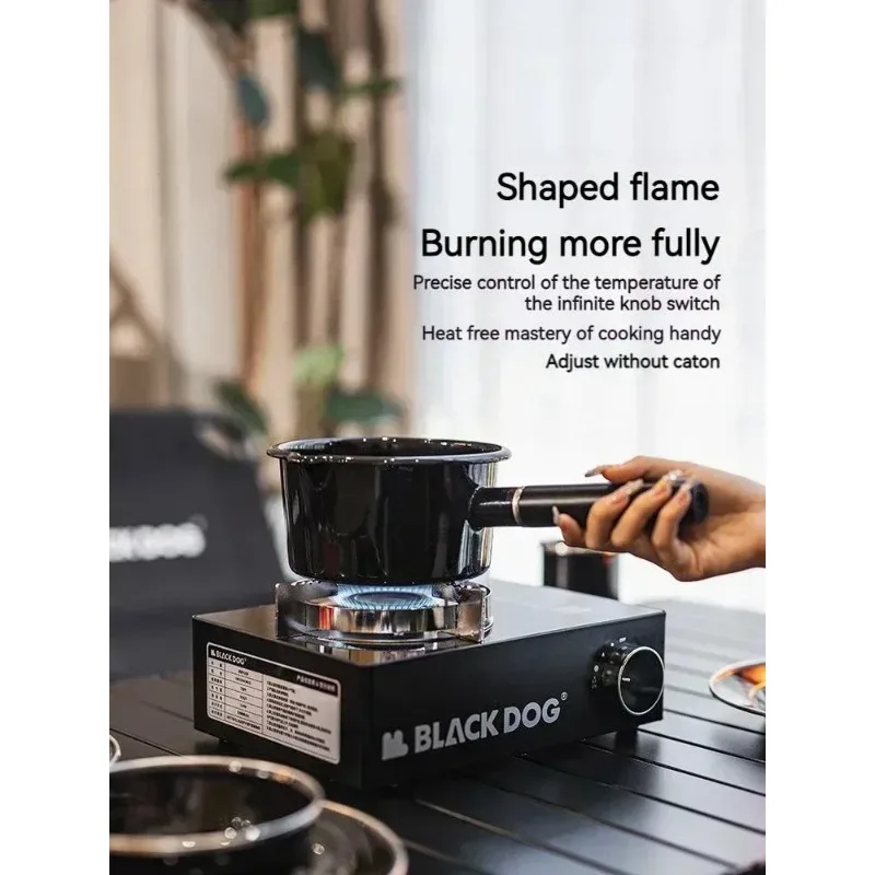 

BLACKDOG Outdoor Cassette Stove Gas Tank Portable Camping Portable Furnace Ultralight Picnic BBQ Equipment Cookware 3500W Burner