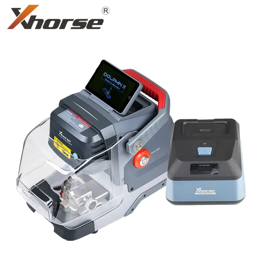 Xhorse Dolphin XP005L Dolphin II XP-005L Key Cutting Machine Update Version of XP005 Plus Xhorse Key Reader XDKR00GL Key Reader