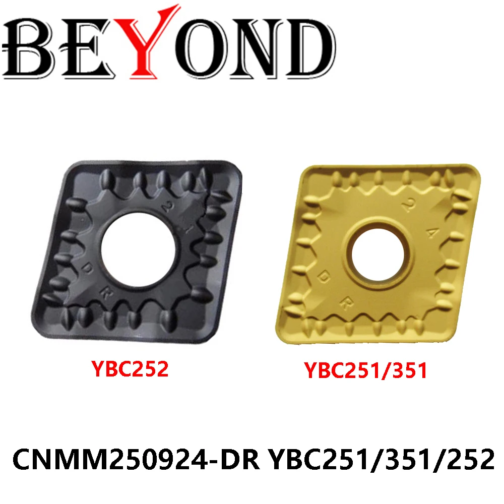 

Original CNMM250924-DR YBC251 YBC351 YBC252 Carbide Inserts Machine Lathe CNMM BEYOND Cutter Turning Tools CNC Processing Steel