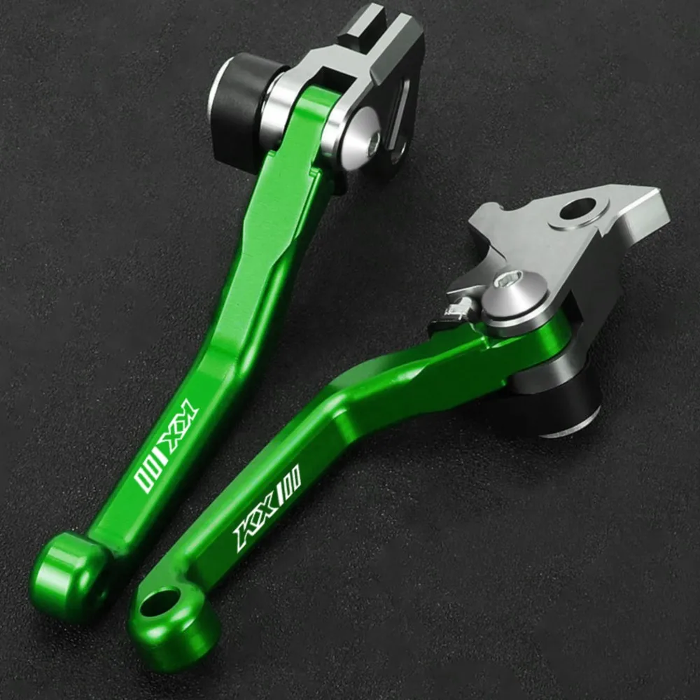 

Motocross Aluminum Alloy Folding Pivot Brake Clutch Levers Handle For KAWASAKI KX100 2001-2020 Off-Road Pit Dirt Bike