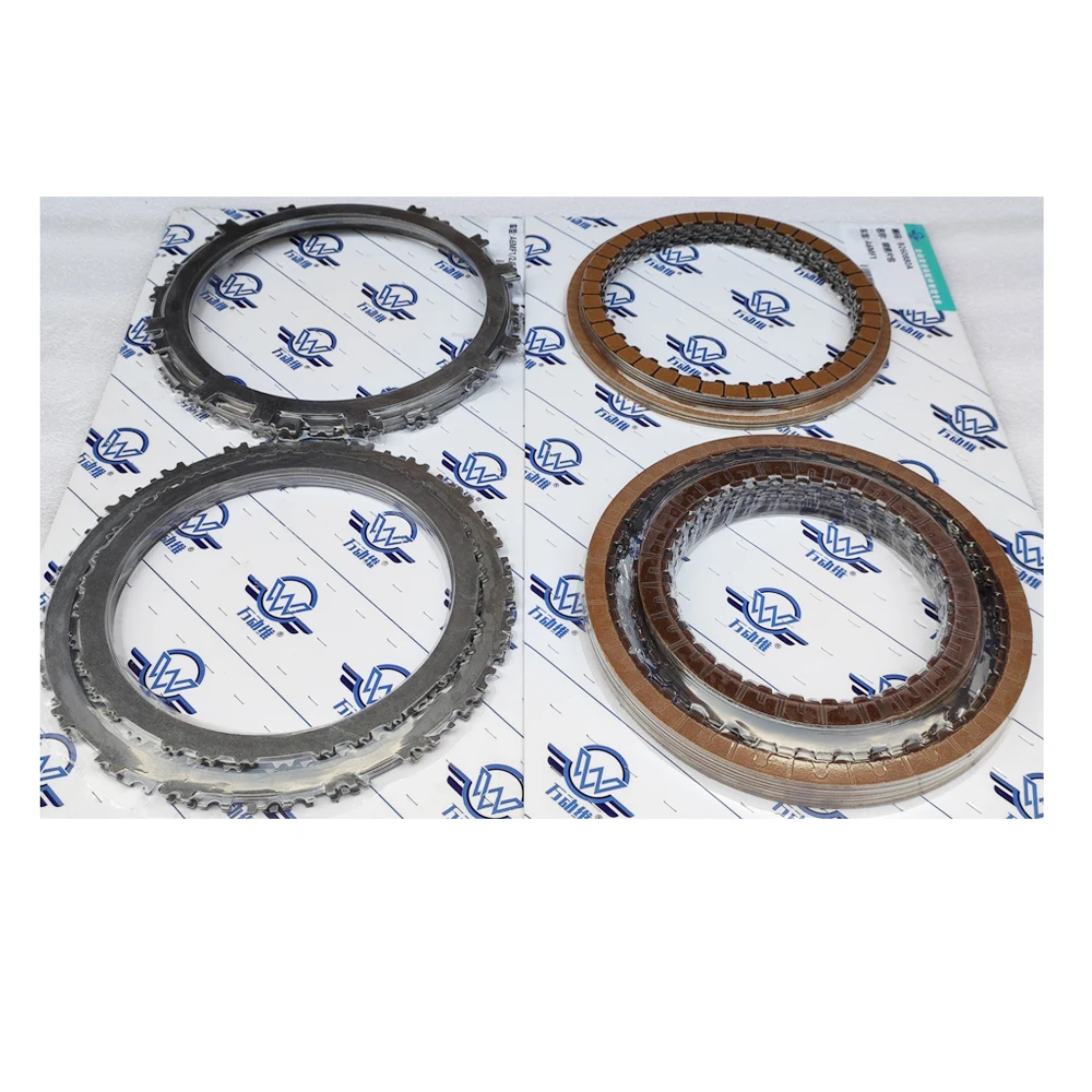 A6MF1 A6MF2 6F24 Transmission Clutch Friction Plate Steel Disc Kit Fix Slip Burn Harsh Shift Fit Hyundai Kia 6AT Gearbox