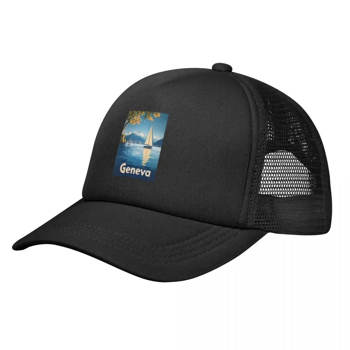 Discover The Enchanting Allure Of Geneva Mesh Baseball Caps Snapback Fashion Baseball Hats Breathable Casual Casquette Outdoor