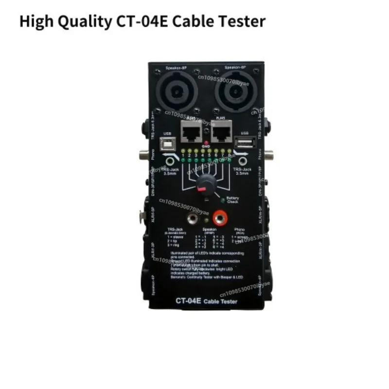 For Multifunctional Audio Line Gauge 13-in-1 Cable Special Electronic Automatic Audio Line Gauge CT-04E