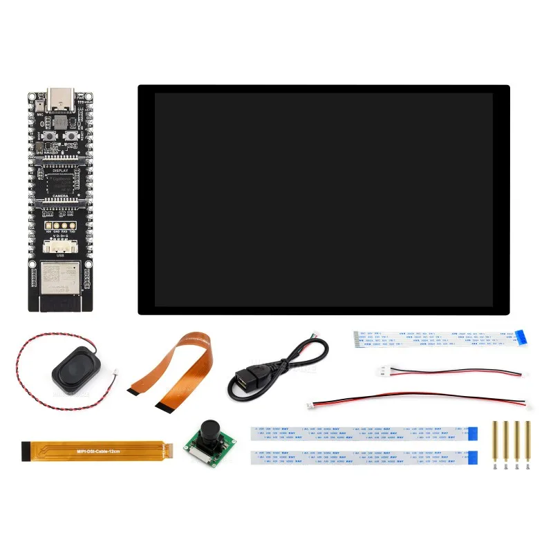 Waveshare ESP32-P4-WIFI6 Dev Board RISC-V Dual-Core MCU with ESP32-C6 Wi-Fi 6 Bluetooth 5 BLE High Performance IoT Kit