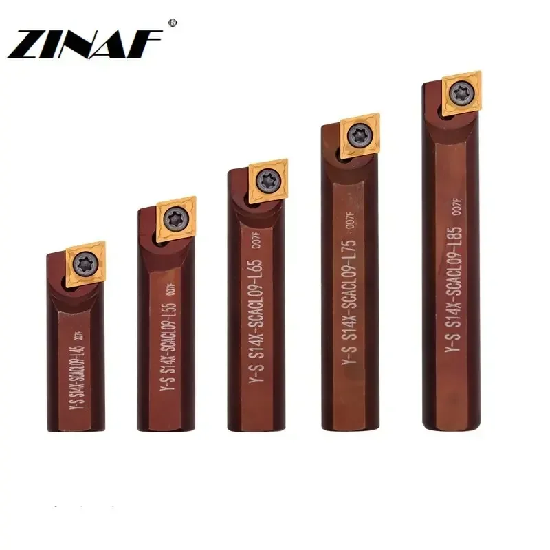 1pc S10X S12 S14X SCMCN06 SCACR06 SCACL SCMCN09 SCBCR09 SCBCL09 L45 L55 L65 L75 L85 Turning Tools CNC Toolholder bar