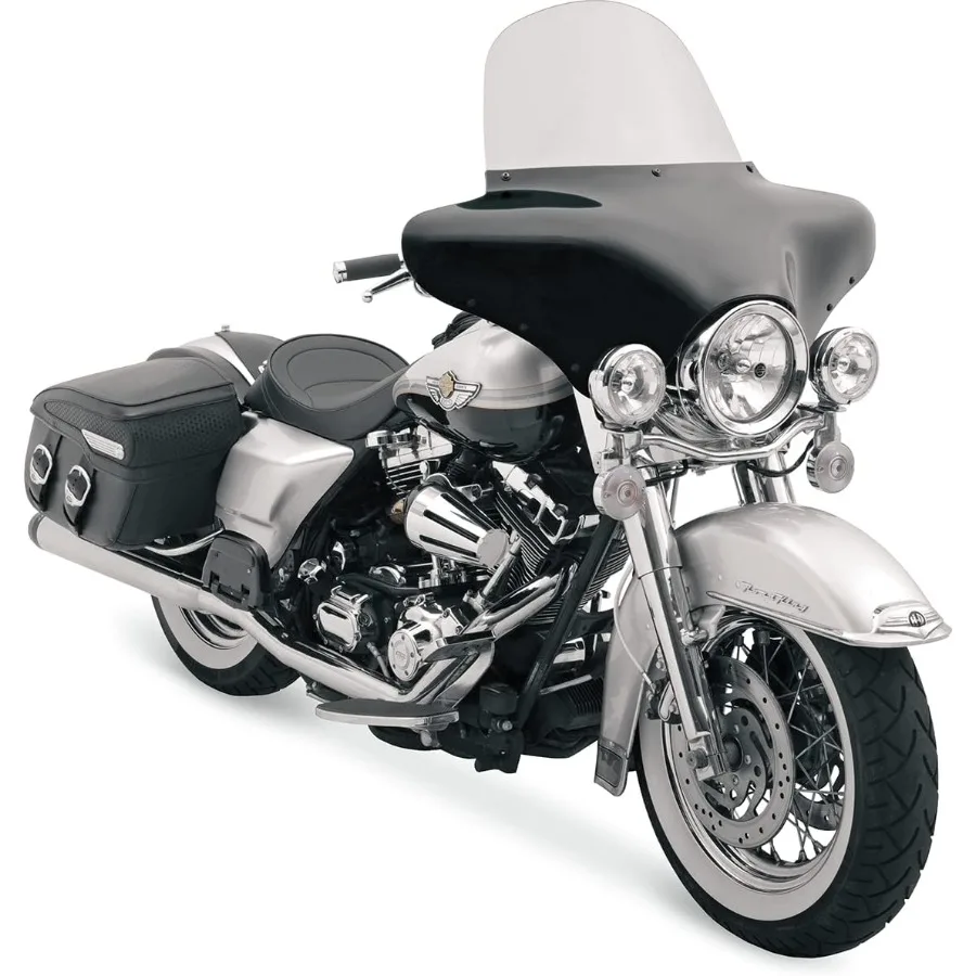 

MEP8539 Солнечное лобовое стекло для мотоцикла с дизайном обтекателя «крыло летучей мыши», 12 дюймов, универсальная посадка, улучшенная аэродинамика и защита от ультрафиолета