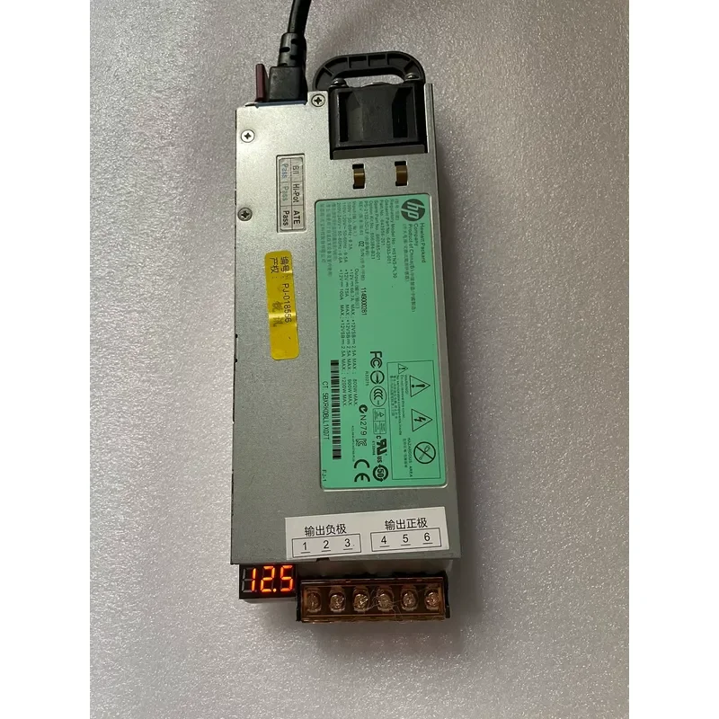 for HP 1200W 12V 100A Platinum Efficiency Server Power Supply Automotive Power