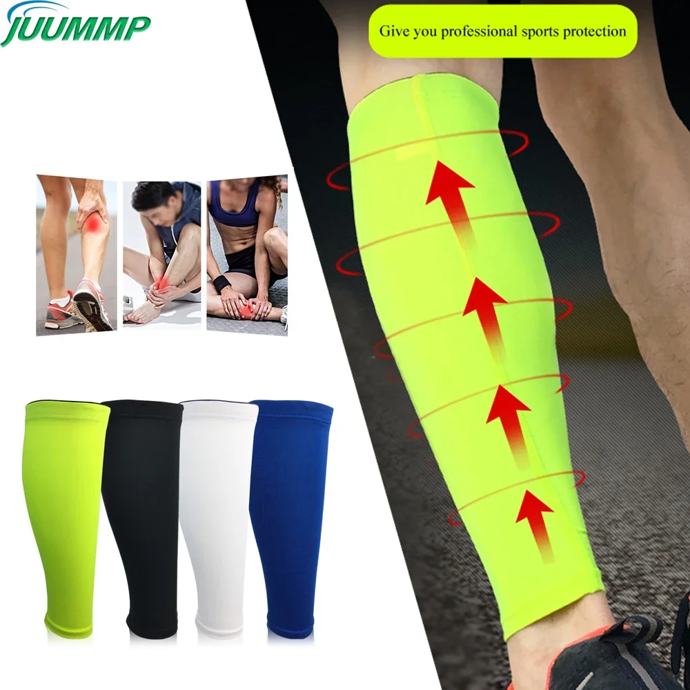 1Pcs Calf Compression Sleeve Leg Compression Sock Women Men Leg Brace for Running, Cycling, Shin Splint Support for Working out