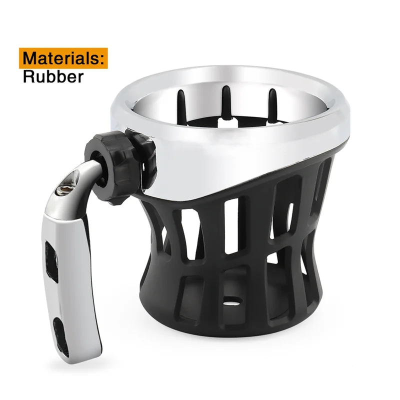 A51K-For Honda GL1800 Goldwing 1800 2018 دراجة نارية الركاب حامل مشروبات ABS وزجاجة الألومنيوم كأس الدعم