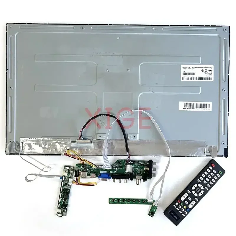 Imagem -05 - Tela Driver Controller Board Kit Display Lcd Sinal Digital Dvb Lm185wh2 M185b3 av Usb Dhmi Vga Dvb 185 1366x768 30 Pin Lvds