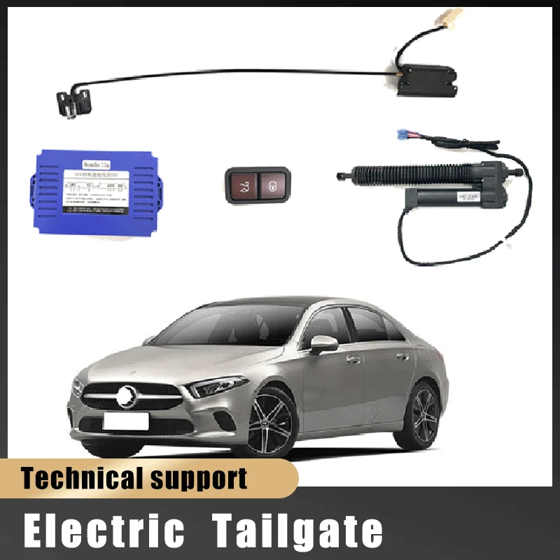 Car electric tailgate for Mercedes Benz A CLASS SEDAN 2019+ intelligent tail box door power operated trunk decoration open