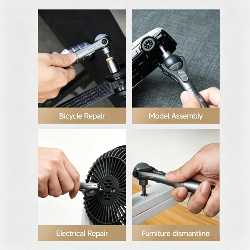 DUKA Atuman 40 in 1 Magnetic Ratchet Screwdriver Kit Portable Precision Hand Tool for Home Furniture Computer Bicycle Repair