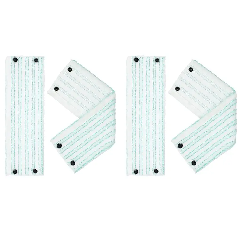 

Сменные чехлы для швабры из микрофибры A29R (4 шт.) для Leifheit Clean Twist, многоразовые насадки для швабры 42 см, аксессуары для уборки