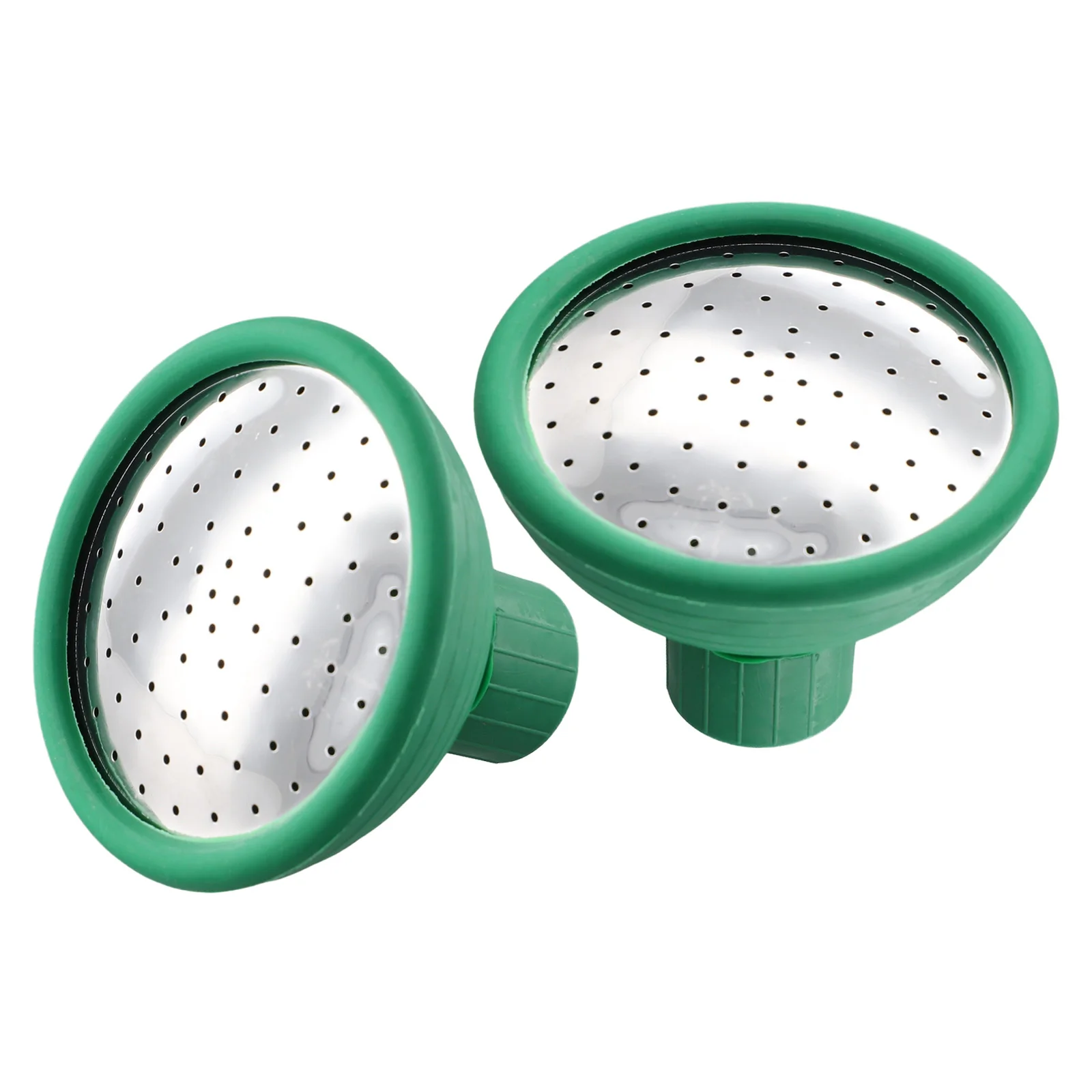 Replacement Spray Head for Garden Watering Tools Featuring Metal Face and Elastic Rubber Mount for Accurate Directional Watering