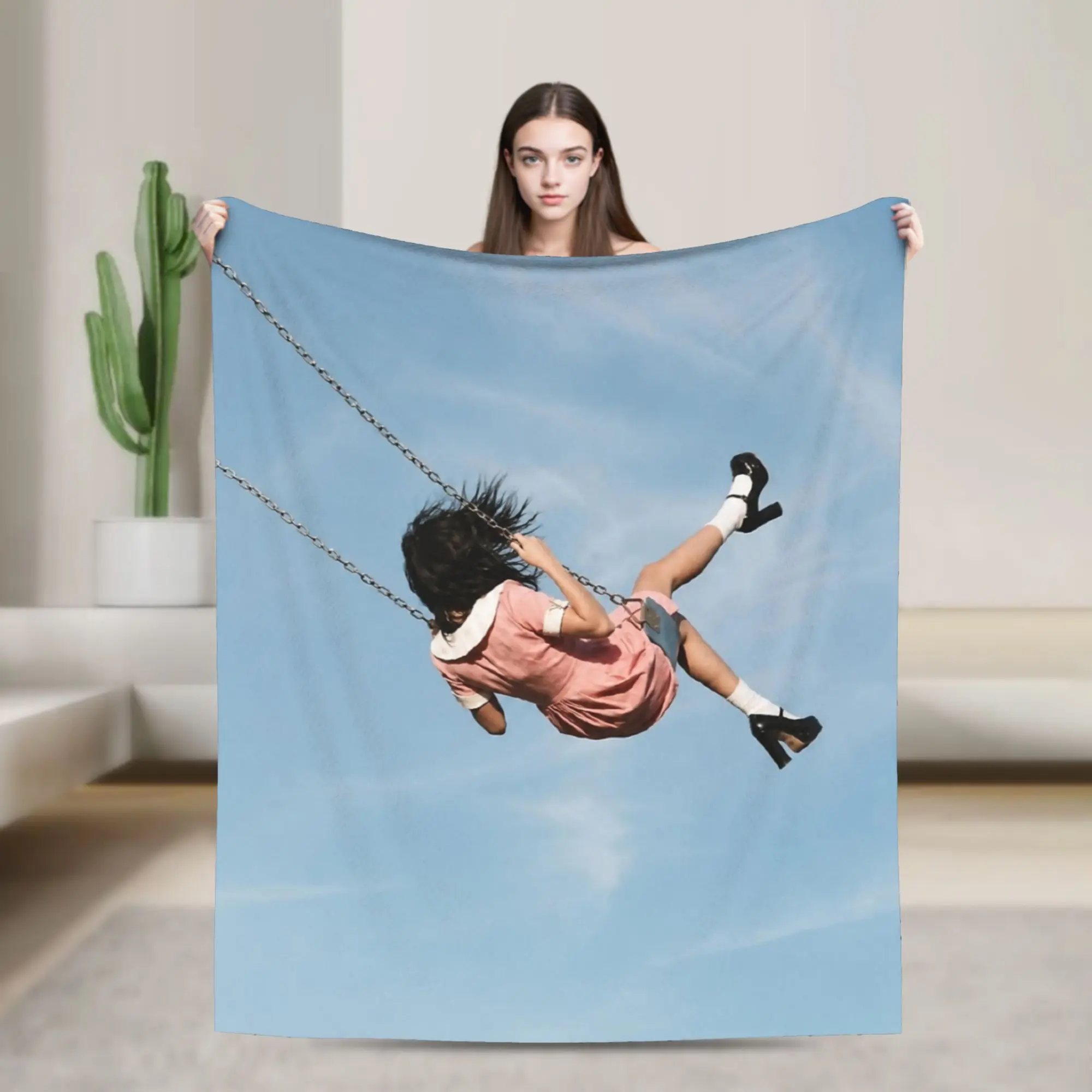 You Seem Pretty Sad for a Girl So in Love Blankets Hot Singer  Flannel Throw Blanket Air Conditioning Decoration Warm Bedspreads