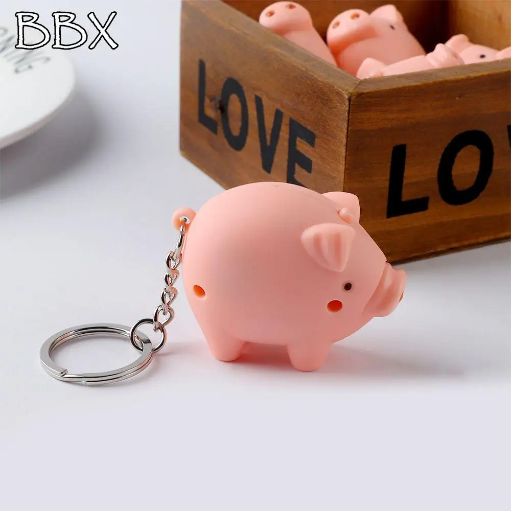 

Детские подарки, свинья, животная, мини-фонарик, брелоки, брелки, светодиодный светильник, светящийся